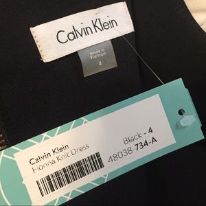 calvin klein fionna knit dress